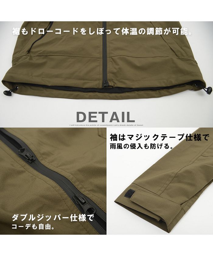 sn スーパーナチュラル 新品タグ付 天然繊維ウール混 ぽかぽかパーカー ワンフォークロージング 1111clothing ◇撥水 マウンテン