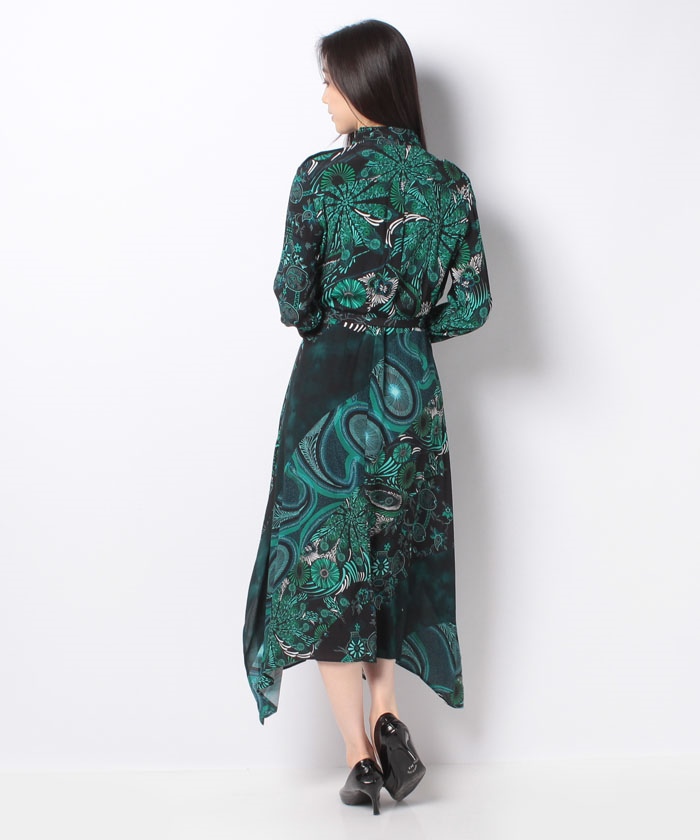 セール】ワンピース長袖 GLEN(502857624) | デシグアル(Desigual