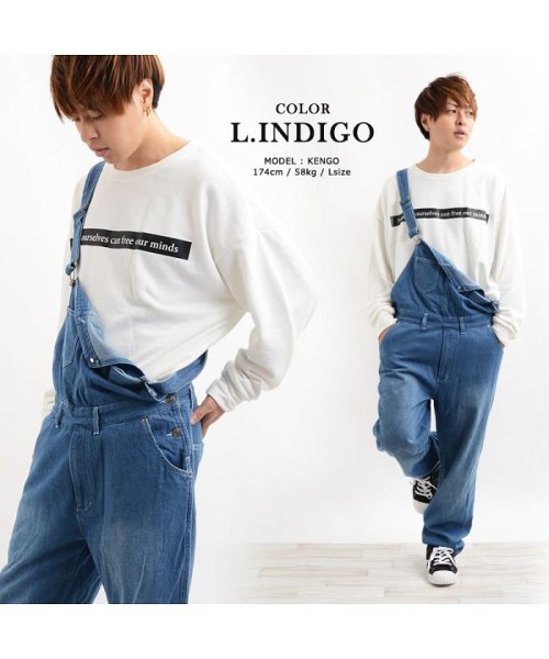 セール オーバーオール デニム サロペット メンズ レディース ペアルック カップル 秋冬 秋 冬 大きいサイズ 韓国 ファッション 韓国ファッション ブラック インデ ワンフォークロージング 1111clothing D Fashion