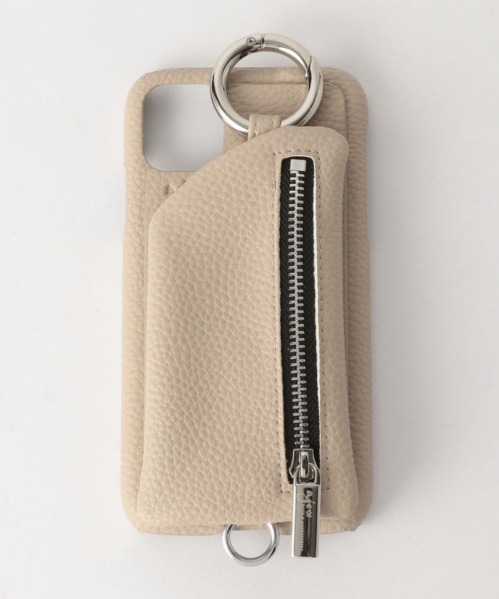 AJEW＞CADENAS ジップ ストラップ iPhone XR/11ケース