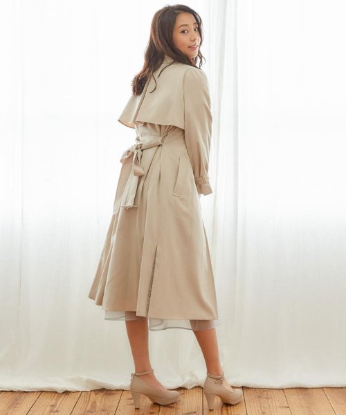 セール 81 Off Web限定 サイドレーストレンチコート ミッシュマッシュ Misch Masch D Fashion