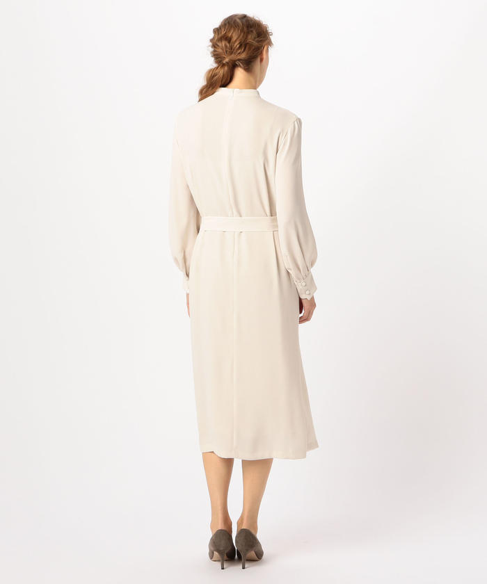 セール 40%OFF】バックサテン ギャザーワンピース(502877975