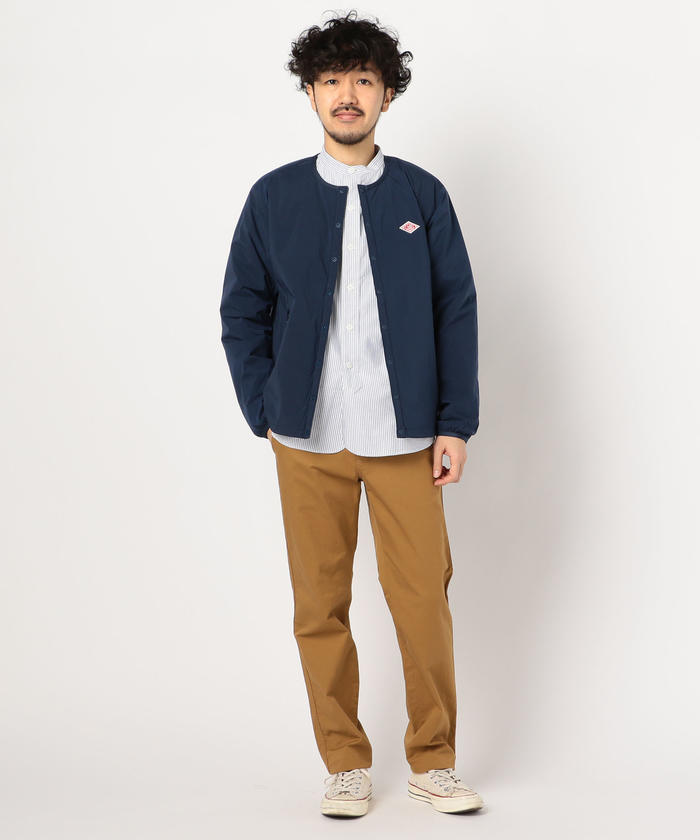 DANTON/ダントン】プリマロフト インシュレーションノーカラーJD