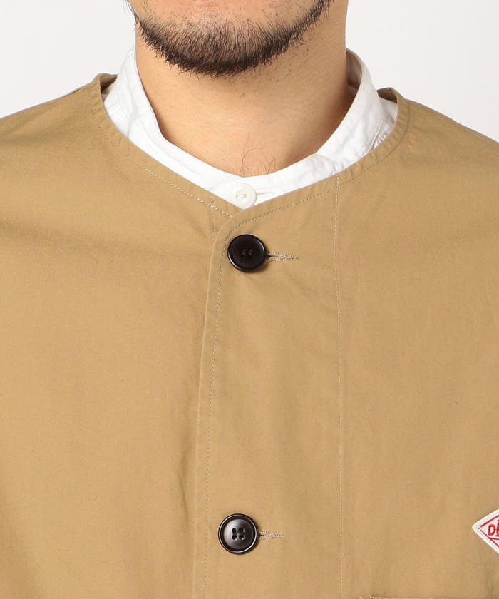 セール 20%OFF】【DANTON/ダントン】ノーカラーブルゾン #JD セール 20%OFF】【DANTON/ダントン】ノーカラーブルゾン #JD