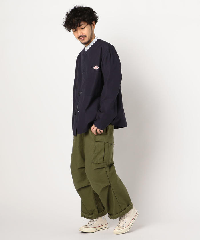 クーポン】【セール 20%OFF】【DANTON/ダントン】ノーカラー