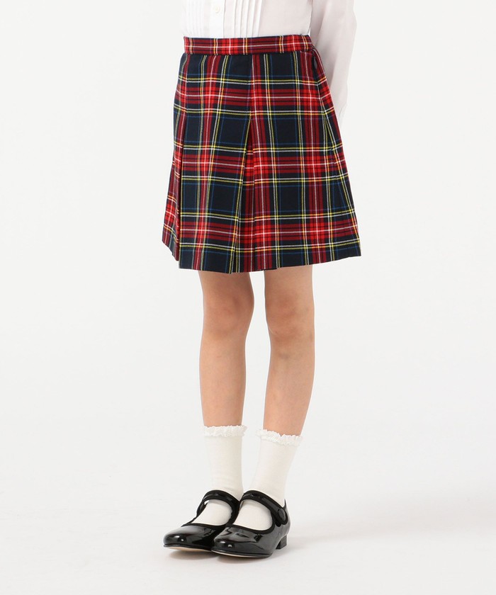 VERSACE☆キッズ タータンチェックプリントスカート 大人もOK セール 70%OFF】SHIPS KIDS:タータンチェック スカート(100