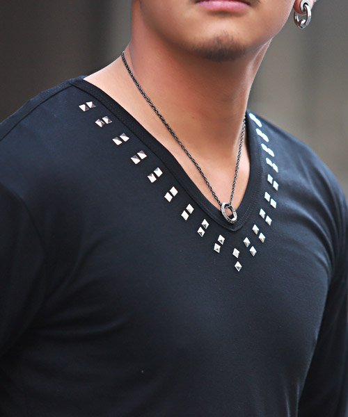 セール シルバーリングチェーンネックレス ネックレス メンズ アクセサリー シルバー リング ラグスタイル Luxstyle D Fashion セール シルバーリングチェーンネックレス ネックレス メンズ アクセサリー シルバー リング ラグスタイル Luxstyle D Fashion