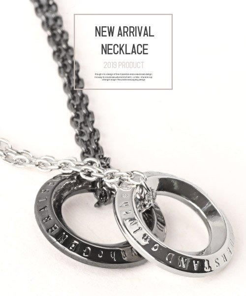 セール シルバーリングチェーンネックレス ネックレス メンズ アクセサリー シルバー リング ラグスタイル Luxstyle D Fashion セール シルバーリングチェーンネックレス ネックレス メンズ アクセサリー シルバー リング ラグスタイル Luxstyle D Fashion