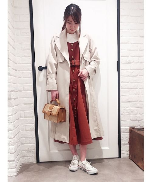 セール 美人百花5月号掲載 サイドプリーツガウンコート ノエラ Noela D Fashion セール 美人百花5月号掲載 サイドプリーツガウンコート ノエラ Noela D Fashion