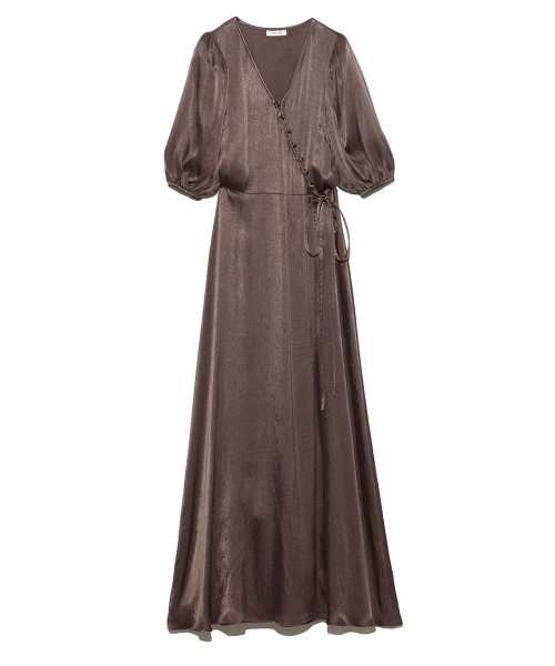 セール Ipekerカシュクールサテンワンピース フレイ アイディー Fray I D D Fashion