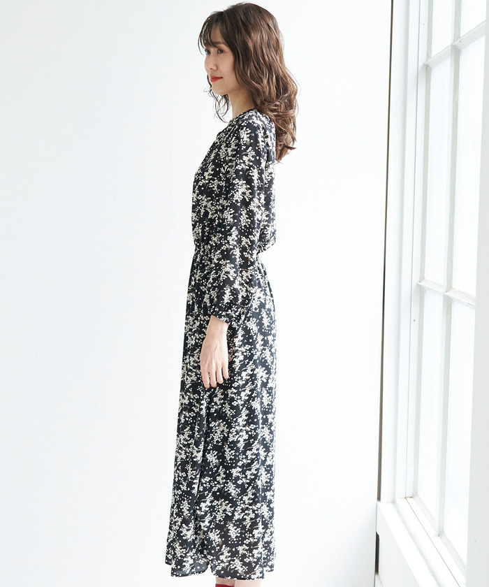 花柄練習着ワンピース！練習時の気分UPにぴったり！ DRESS+ ワンピース Aライン フレアワンピース 春 夏 花柄