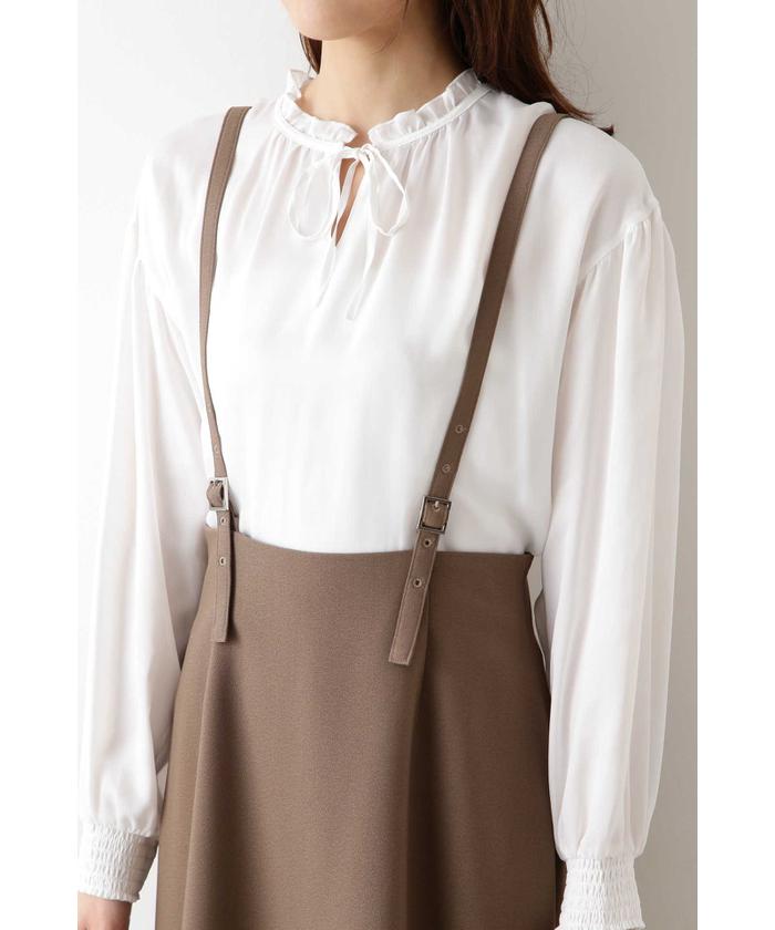 ▪️美品▪️DRESS ファン付きベスト サスペンダー付きスカート◇(502874904) | ナチュラル