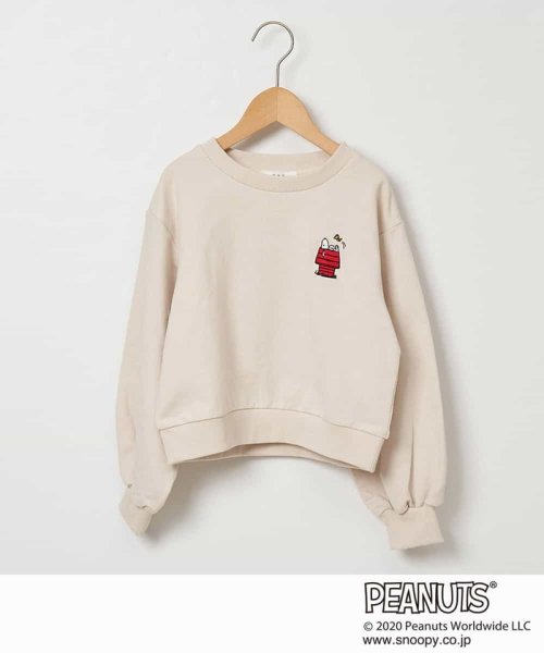 セール 140 150 Peanuts A V V Snoopyワンポイントトレーナー アー ヴェ ヴェキッズ A V V Kid S D Fashion