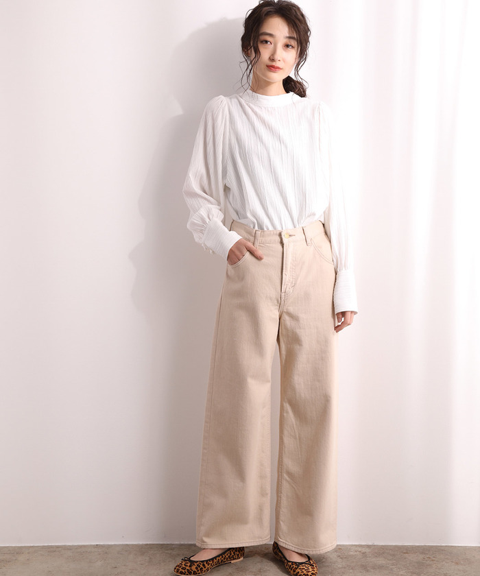 セール】【Lee×ViS】ワイドデニムパンツ(502895142) | ビス(VIS