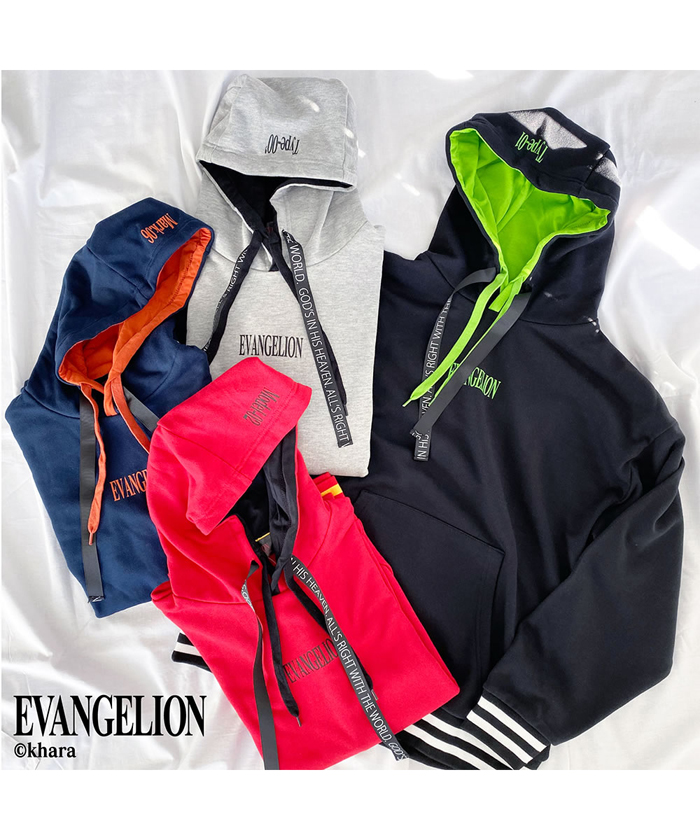 新品✩エヴァンゲリオン マウンテンパーカー 01(XL)＆ベルトバッグ マックハウス Mac－House EVANGELION エヴァンゲリオン ビッグ