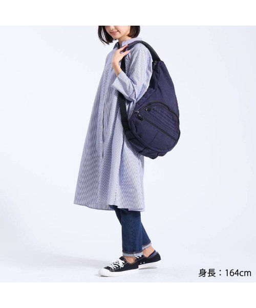 ヘルシーバックバッグ ビッグバッグ ボディバッグ Healthy Back Bag ショルダーバッグ Big Bag テクスチャードナイロン ヘルシーバックバッグ Healthy Back Bag D Fashion