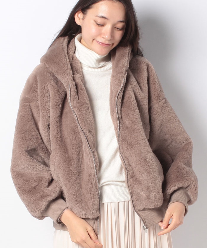 セール 33%OFF】イング INGNI エコファーパーカーブルゾン