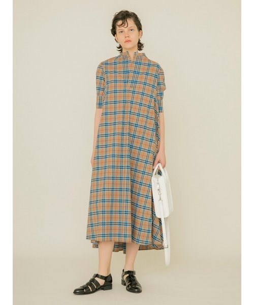 セール Tvドラマ着用 マドラスチェックワンピース Furfur Furfur D Fashion