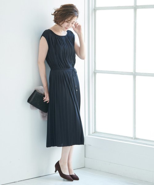 一部店舗限定 Mon E Toile ジャージープリーツワンピース ロペピクニック Rope Picnic D Fashion 一部店舗限定 Mon E Toile ジャージープリーツワンピース ロペピクニック Rope Picnic D Fashion