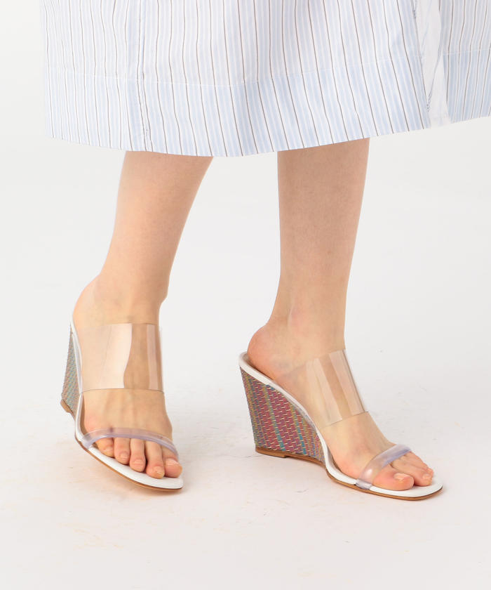 クーポン】【セール 40%OFF】MARYAM NASSIR ZADEH OLYMPIA WEDGE