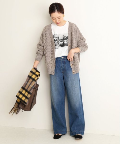 LE DENIM デニムバギーパンツ◇(502745513) | スローブ イエナ(SLOBE IENA) - d fashion LE DENIM デニムバギーパンツ◇(502745513) | スローブ イエナ(SLOBE IENA) - d fashion