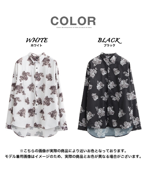 ワンフォークロージング 1111clothing トップス シャツ 柄シャツ