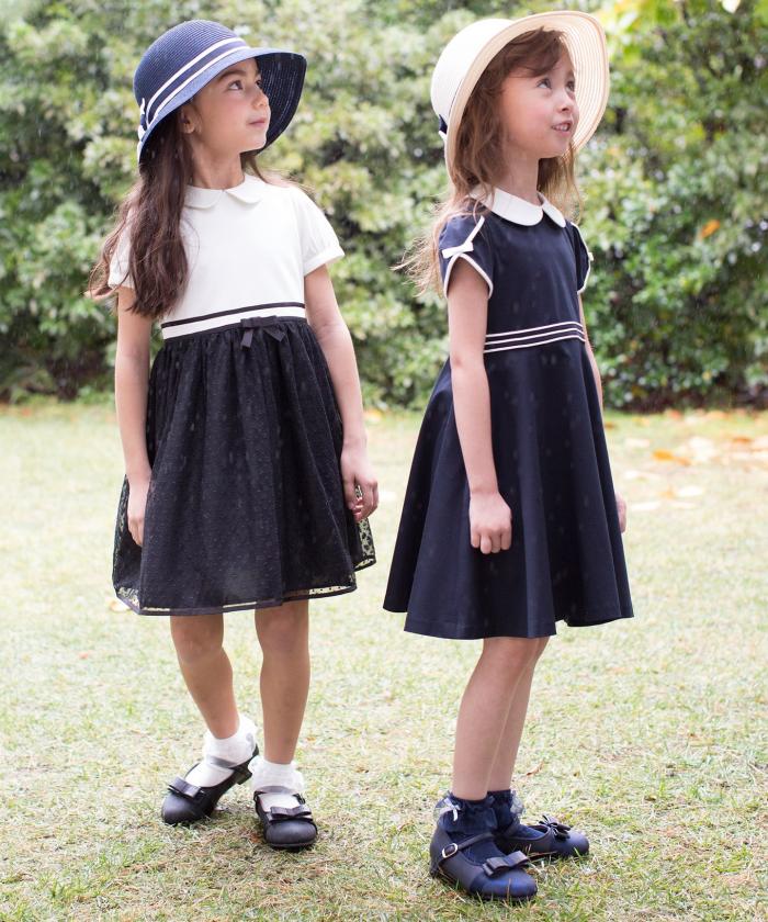 エッセンシャルズ 新品 組曲キッズ ワンピース ドレス マーガレット 青系 1 4935 流行に Www Eatforhealth Gr