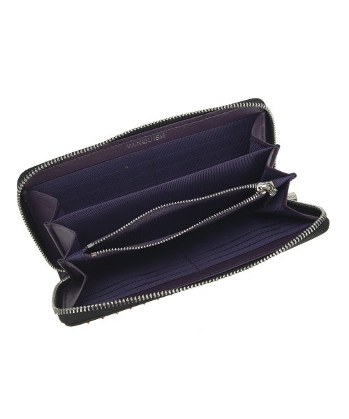 スタッズラウンドZIP WALLET