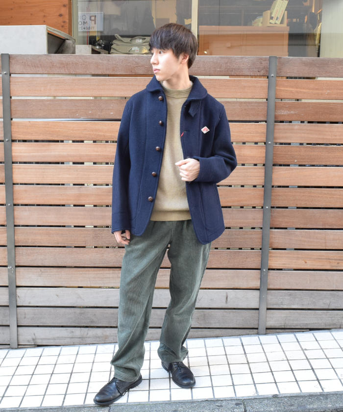 DANTON/ダントン】モッサー丸えりジャケット #JD-8237 WOM