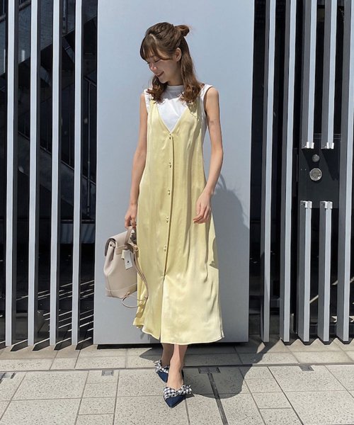 セール Sweet4月号掲載 ヴィンテージサテンキャミワンピース セット トランテアン ソン ドゥ モード 31 Sons De Mode D Fashion
