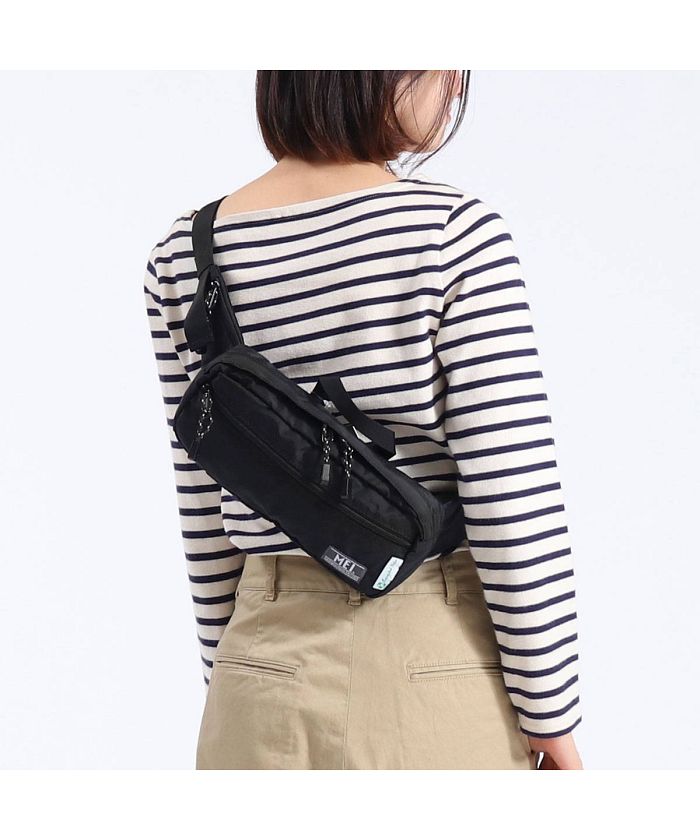 Back Channel バックチャンネル MEI ボディバッグ ウエストバッグ バックチャンネル X MEI 3レイヤー ウエスト バッグ | BACK