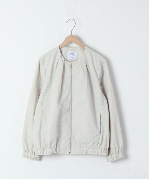 セール タックノーカラーブルゾン コーエン Coen D Fashion セール タックノーカラーブルゾン コーエン Coen D Fashion
