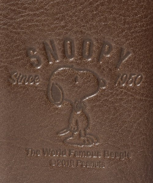 Snoopy スヌーピー 蝶ネクタイ柄キーケース 本革 スヌーピー Snoopy Leather Collection D Fashion