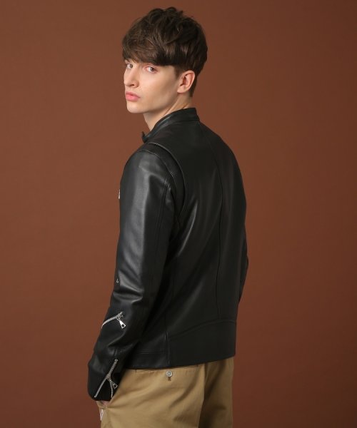 セール 30%OFF】【Safari12月号掲載】レザーシングルライダースジャケット(502962286) | ドレステリア(DRESSTERIOR) - d fashion セール 30%OFF】【Safari12月号掲載】レザーシングルライダースジャケット(502962286) | ドレステリア(DRESSTERIOR) - d fashion