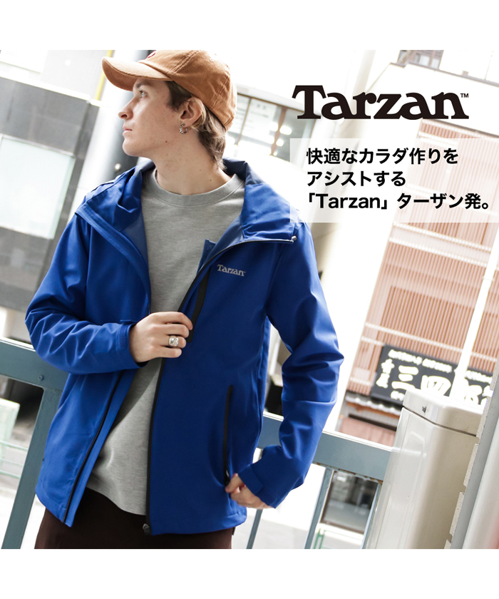 マックハウス Mac－House TARZAN ターザン 防風はっ水透湿ジップ