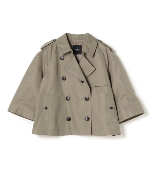 セール ショートトレンチコート ノーク バイ ザ ライン Norc By The Line D Fashion