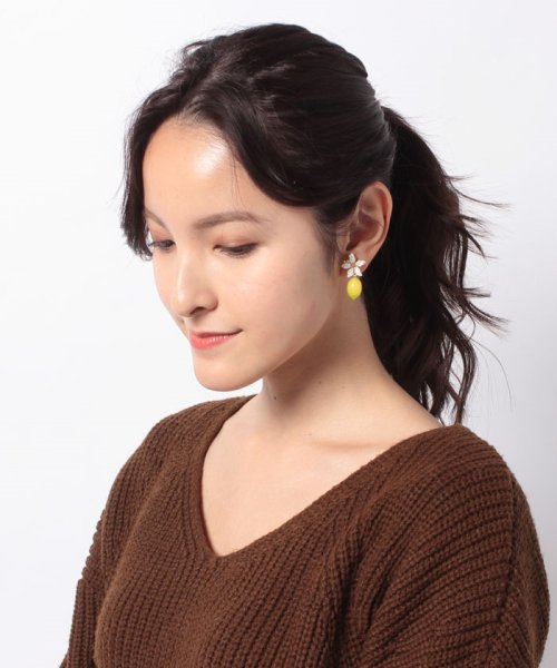 レモンモチーフイヤリング プラス ヴァンドーム Plus Vendome D Fashion レモンモチーフイヤリング プラス ヴァンドーム Plus Vendome D Fashion