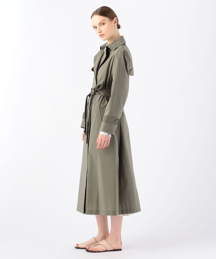 大人女性の TOMORROWLAND collection シアーエフェクト トレンチコート ジャケット・アウター