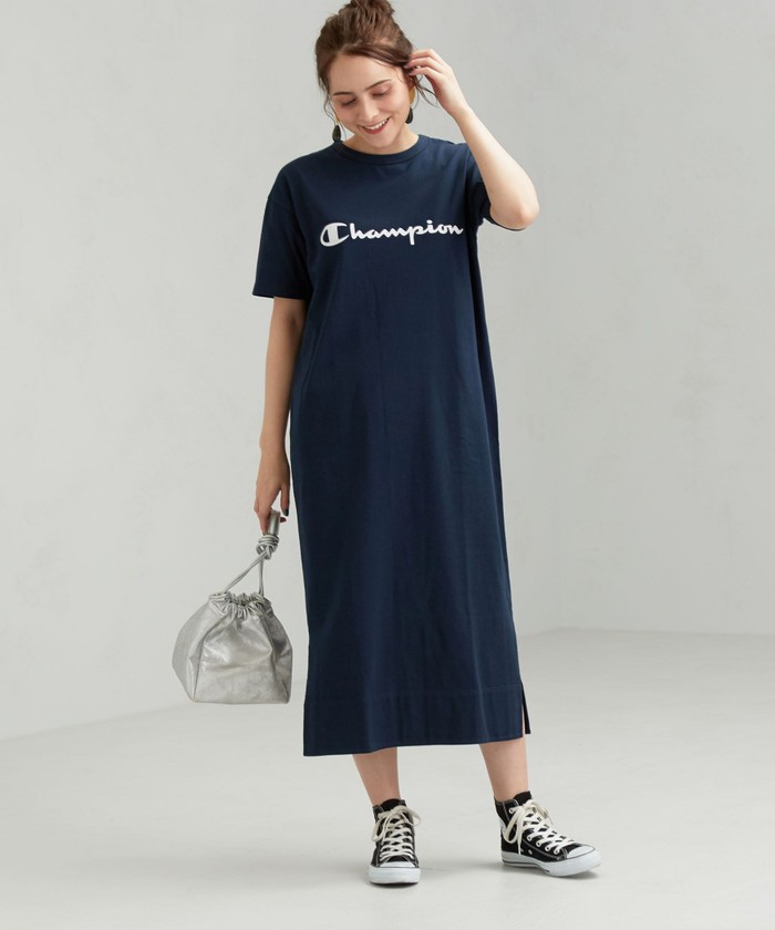 セール】［別注チャンピオン］SC Champion×GLR ロゴ ワンピース