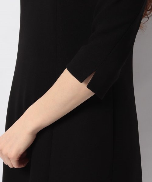 ブラックフォーマル ワンピースアンサンブル レリアン Leilian D Fashion ブラックフォーマル ワンピースアンサンブル レリアン Leilian D Fashion