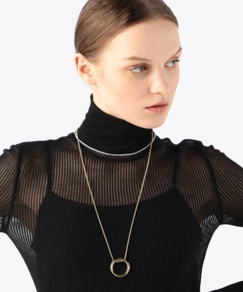 別注 Philippe Audibert Tomorrowland ゴールドサークルモチーフネックレス Tomorrowland Goods Tomorrowland Goods D Fashion