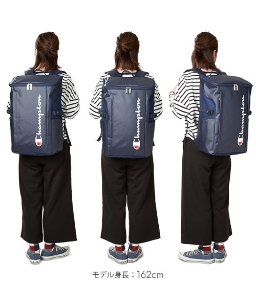 チャンピオン リュック 30l スクエア ボックス型 防水 大容量 通学 メンズ レディース Champion チャンピオン Champion D Fashion