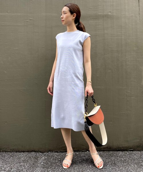 パールコンビ フレンチスリーブワンピース Ballsey Ballsey D Fashion