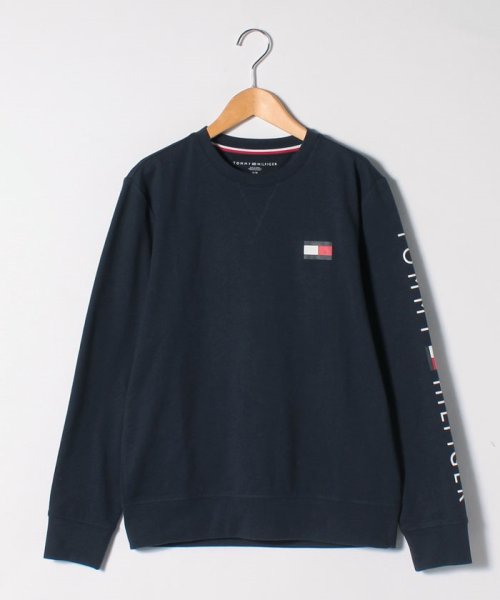 オンライン限定】 フレンチテリー ロゴ ロングスリーブスウェット 長袖 Tシャツ(502955746) | トミーヒルフィガー(TOMMY HILFIGER) - d fashion オンライン限定】 フレンチテリー ロゴ ロングスリーブスウェット 長袖 Tシャツ(502955746) | トミーヒルフィガー(TOMMY HILFIGER) - d fashion