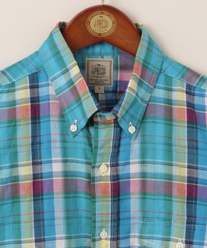 セール 40%OFF】【Profilo】コットンリネンドビーマルチチェック