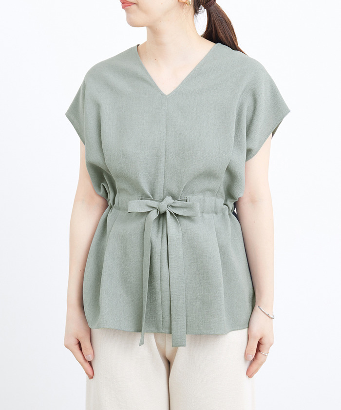 セール 40%OFF】オックスウエストマークブラウス(503003138