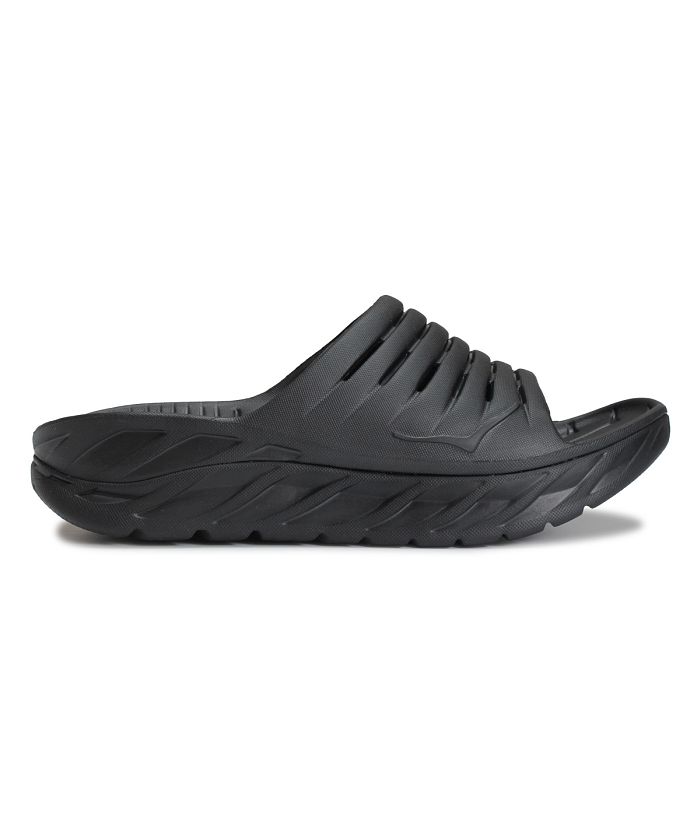 ホカオネオネ リカバリー サンダル 25.0 ブラック HOKA ONE ONE HOKA ONEONE ホカオネオネ サンダル リカバリー メンズ 厚底 ORA