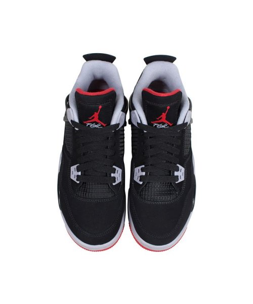 Nike Air Jordan 4 Retro Gs Bred ナイキ エアジョーダン4 レトロ スニーカー レディース ブラック 黒 060 ナイキ Nike D Fashion Nike Air Jordan 4 Retro Gs Bred ナイキ エアジョーダン4 レトロ スニーカー レディース ブラック 黒 060 ナイキ Nike D Fashion