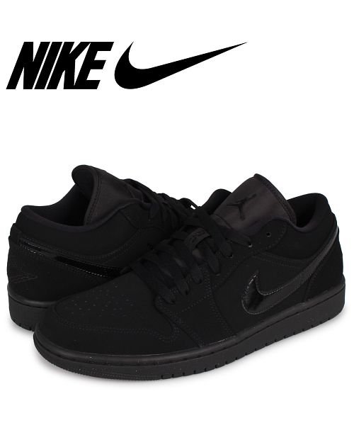 クーポン Nike Air Jordan 1 Low ナイキ エアジョーダン1 スニーカー メンズ ブラック 黒 056 1 10 新入荷 ナイキ Nike D Fashion