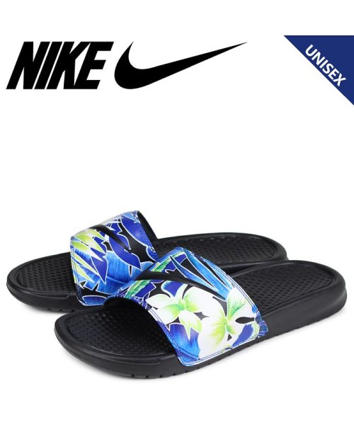 Nike Benassi Just Do It Print ナイキ サンダル ベナッシ シャワーサンダル メンズ レディース ブラック 黒 6119 029 ナイキ Nike D Fashion